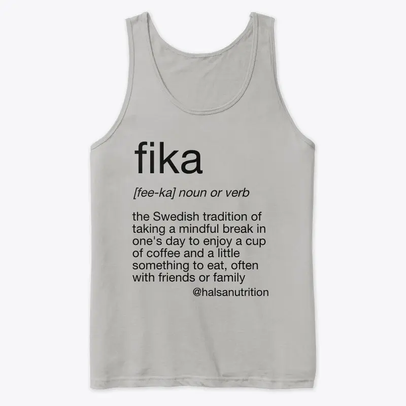 fika definition tank tops